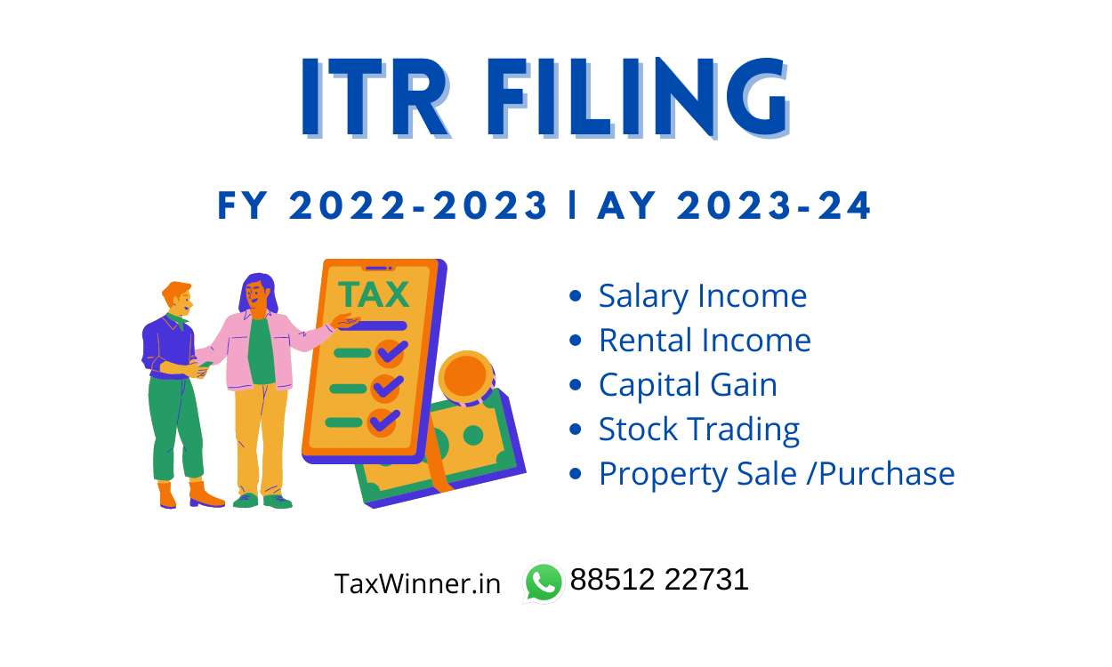 ITR Filing Due Date For FY 2022-23 (AY 2023-24) - TaxWinner